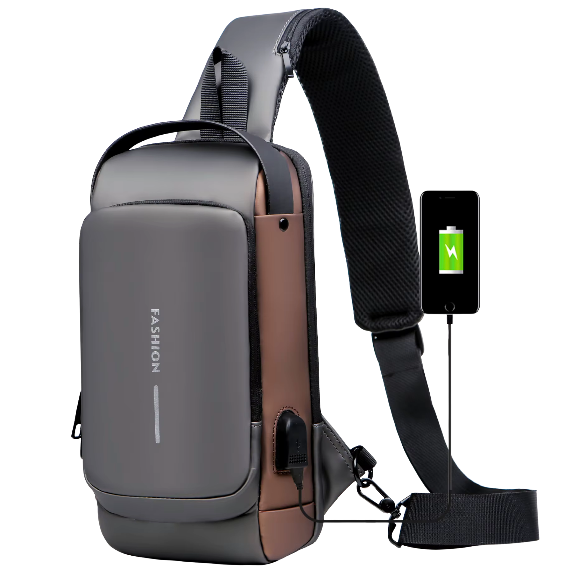 Why a Compact Men’s Crossbody Sling Bag with USB Charging Is Perfect for Everyday Use