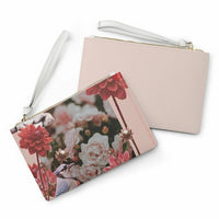 Thumbnail for Floral Grunge Design Zipped Clutch BagFloral Zipped Clutch Bag - Designed with a loop handle to quickly free your hands, this clutch bag is made for the fashionista on the go. It can hold everyday essentHandbagsEXPRESS WOMEN'S FASHIONYellow PandoraFloral Grunge Design Zipped Clutch Bag