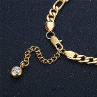 Thumbnail for Anklet For Women Gold Color Stainless Steel Cuban Link Ankle Bracelets
