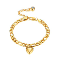 Thumbnail for Anklet For Women Gold Color Stainless Steel Cuban Link Ankle Bracelets