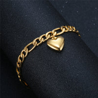 Thumbnail for Anklet For Women Gold Color Stainless Steel Cuban Link Ankle Bracelets