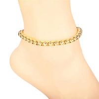 Thumbnail for Vintage Ankle Bracelet For Women Bohemian Gold Color Cuban Anklets