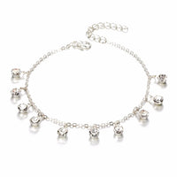 Thumbnail for Vintage Fashion Pendant Crystal Anklet For Women Link Chin Bohemian