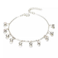 Thumbnail for Vintage Fashion Pendant Crystal Anklet For Women Link Chin Bohemian
