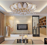 Thumbnail for plafondlamp plafonnier led moderne ceiling lamp crystal kristall