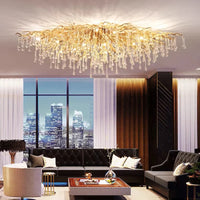 Thumbnail for New Luxury LED Crystal Chandeliers Modern Ceiling Hanging Lamp lustre