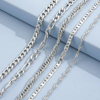 Thumbnail for Fashion Metal Chain Anklet Set For Women Vintage Ankle Bracelets
