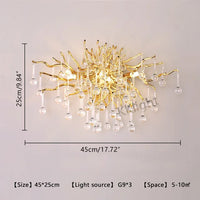 Thumbnail for New Luxury LED Crystal Chandeliers Modern Ceiling Hanging Lamp lustre