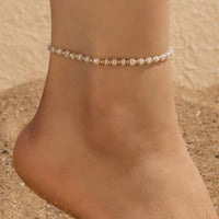 Thumbnail for Vintage Boho Rhinestone Butterfly Pendant Anklet For Women Bohemian