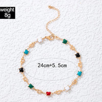 Thumbnail for Vintage Boho Rhinestone Butterfly Pendant Anklet For Women Bohemian