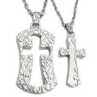 Thumbnail for Couple Cross Necklaces