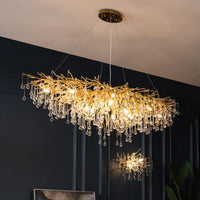 Thumbnail for New Luxury LED Crystal Chandeliers Modern Ceiling Hanging Lamp lustre