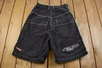 Thumbnail for Y2K Baggy Shorts Mens New Wing Embroidered Denim Shorts Vintage