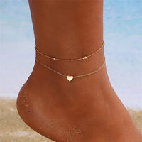 Thumbnail for Vintage Boho Rhinestone Butterfly Pendant Anklet For Women Bohemian