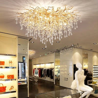 Thumbnail for New Luxury LED Crystal Chandeliers Modern Ceiling Hanging Lamp lustre