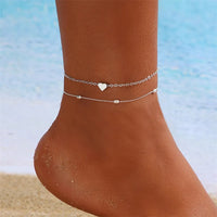 Thumbnail for Vintage Boho Rhinestone Butterfly Pendant Anklet For Women Bohemian