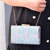 Thumbnail for Candy Color Box Party Clutch Purses  and Handbags for Women Chic