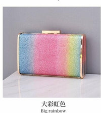 Thumbnail for Candy Color Box Party Clutch Purses  and Handbags for Women Chic